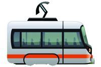 image of a tram